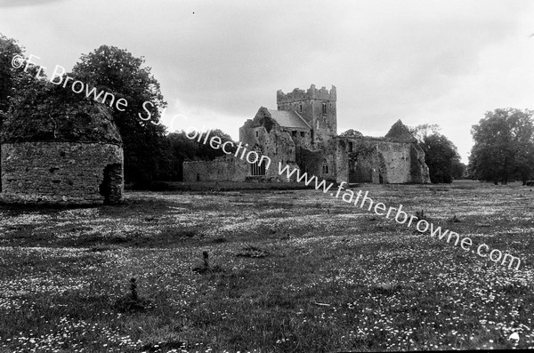 KILCOOLEY ABBEY FROM N.E. SHOWING COLUMBARIUM